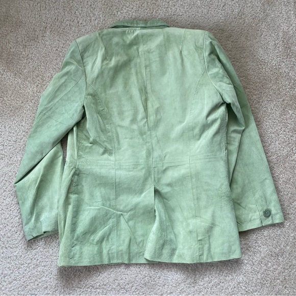 NWT Denim and Co. Suede Leather Jacket - Picture 4 of 9